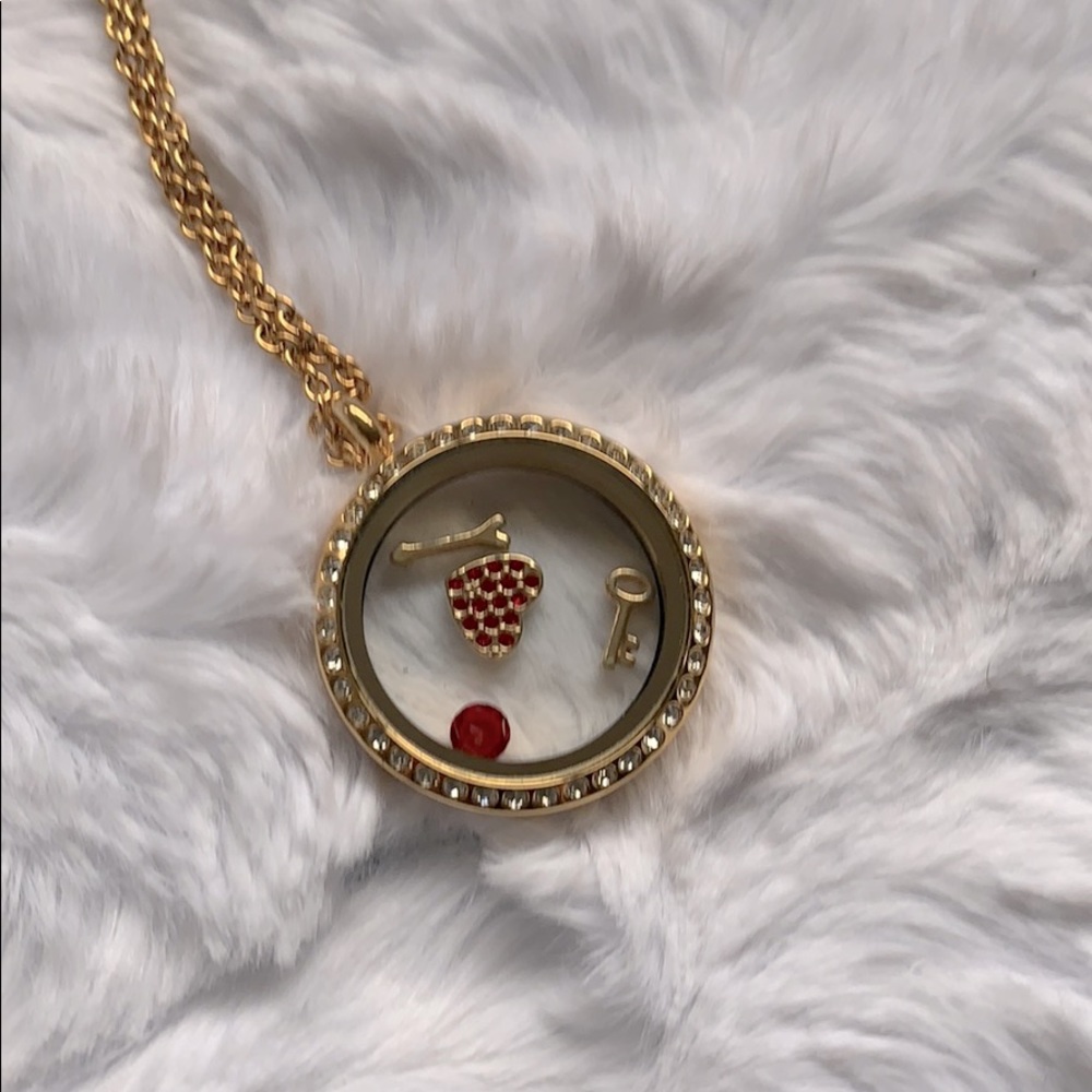 Locket Charm Necklace